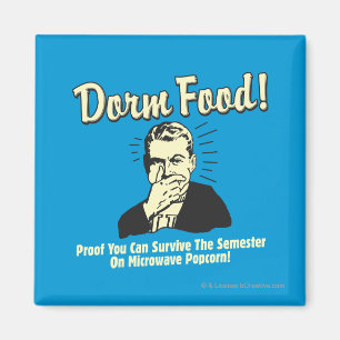 Imã Comida do dormitório: Sobreviva à pipoca de