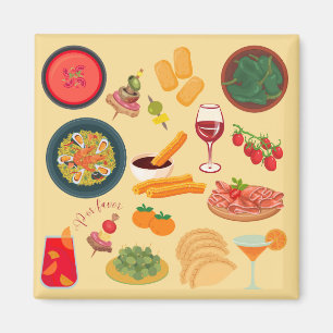 Imã Comida Espanhola