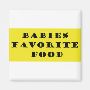 Imã Comida favorita dos bebês