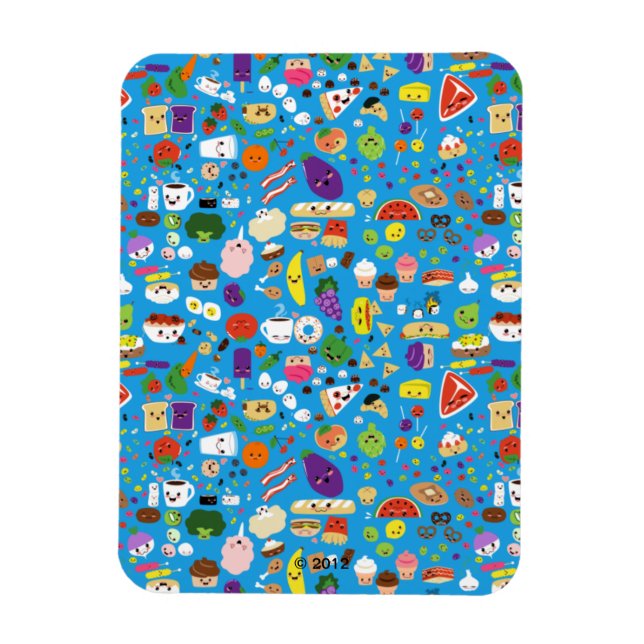 Ímã Comida feliz (Vertical)