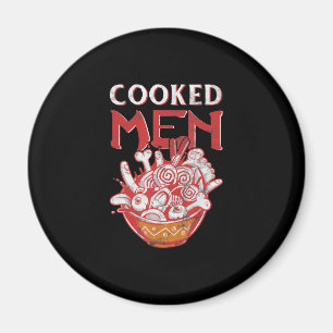 Imã Comida Japonesa Ramen Pun Humor Cozido Gift