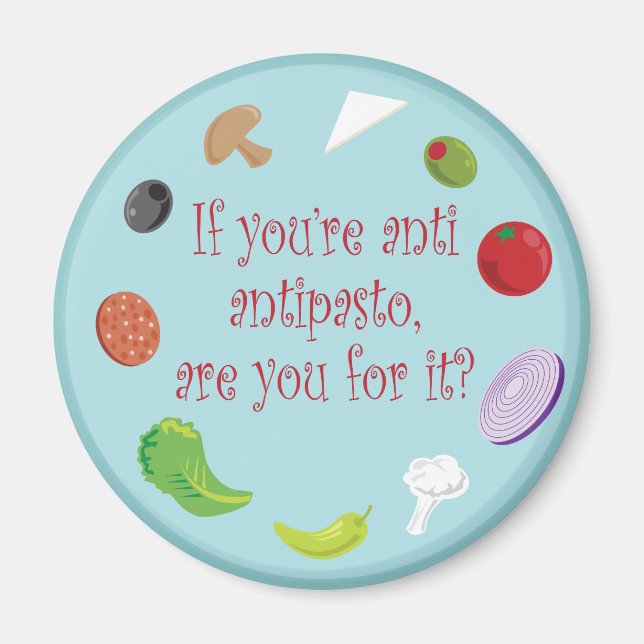 Imã Comida Para Thight_Anti Antipasto (Frente)