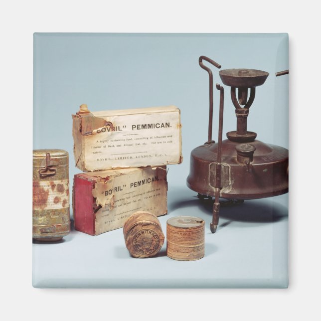 Imã Comida tirada na expedição antártica de Scott (Frente)