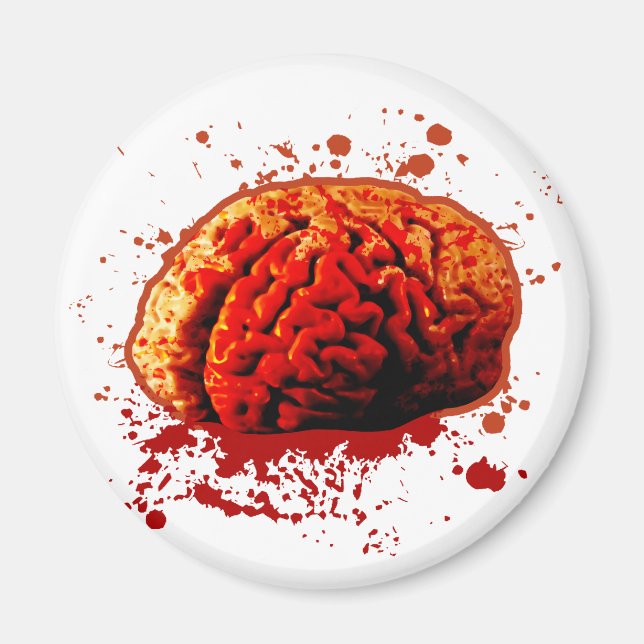 Imã Comida Zombie (Frente)