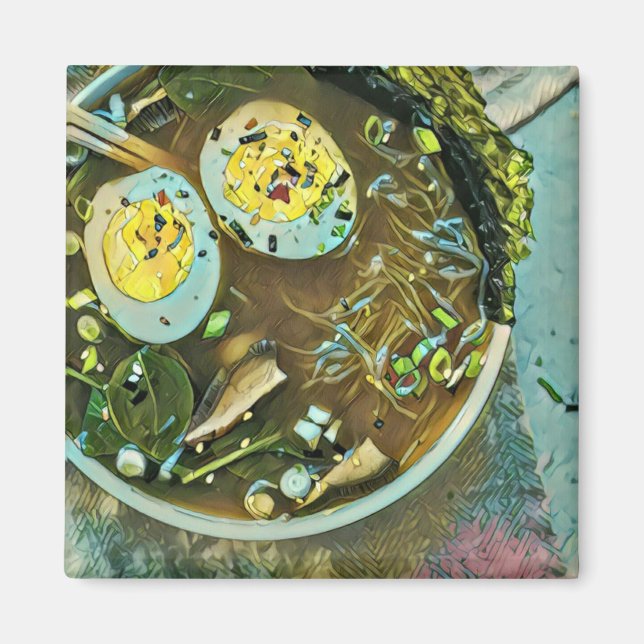 Imã Comidas japonesas (Frente)