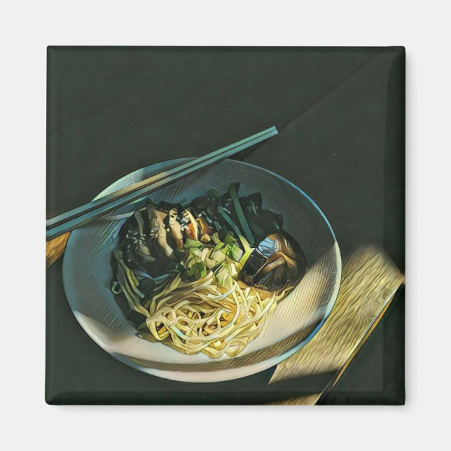 Imã Comidas japonesas (Frente)