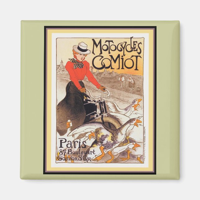 Imã Comiot de Motociclos (Frente)