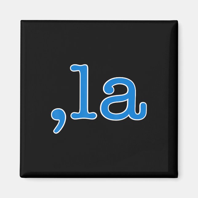 Imã Comma La Blue Comma La - Kamala Harris 2024 Us (Frente)