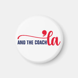 Imã Comma la & Coach   Kamala Harris Coach