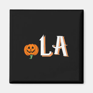Imã Comma La Funny Kamala Harris 2024 Halloween Pumpki