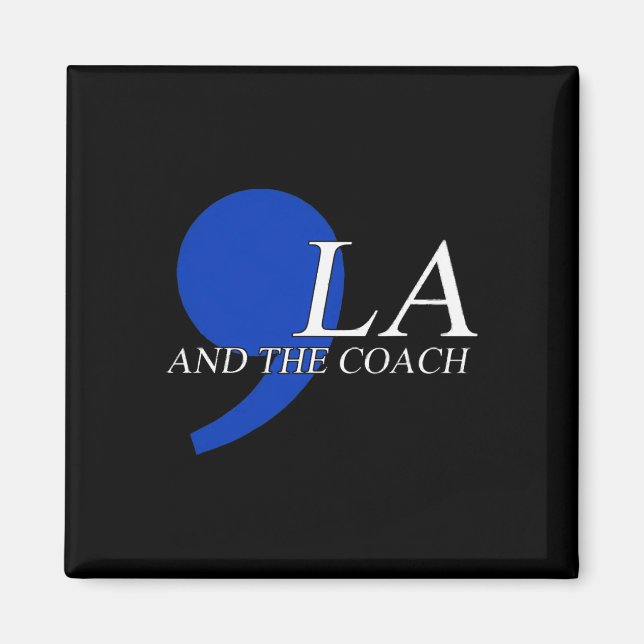 Imã Comma La Kamala Harris Tim W Coach 2024 La Comma (Frente)
