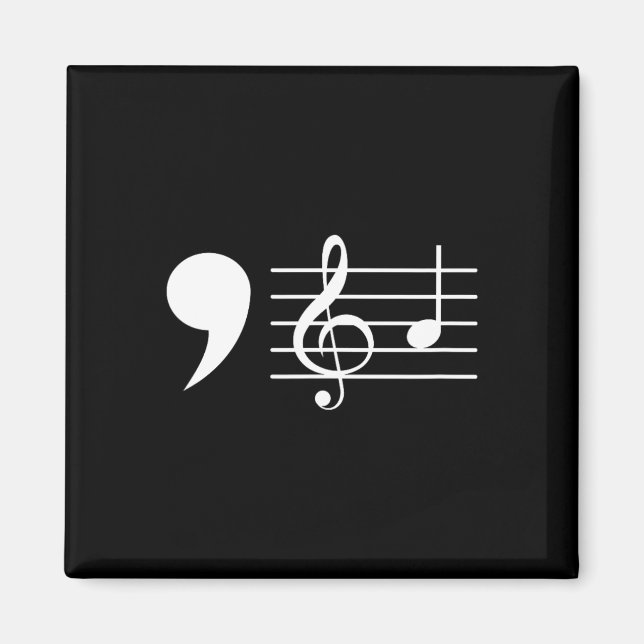 Imã Comma La Music Notes Kamala Harris Professor De Mú (Frente)