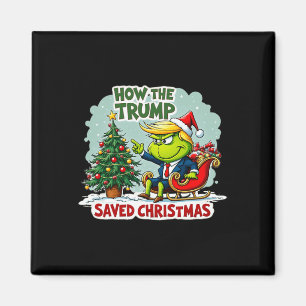 Imã Como A Trump Salvou O Natal Engraçado Trump Christ