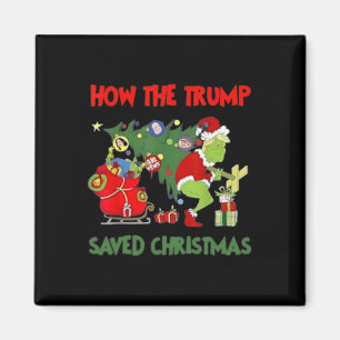 Imã Como A Trump Salvou O Natal Engraçado Trump Christ