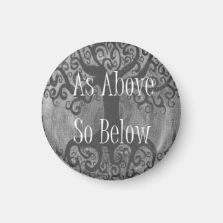 Imã Como acima, abaixo do ímã da árvore da vida