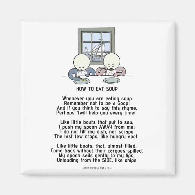 Imã Como Comer Sopa - As Águas (Frente)