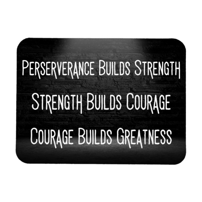 Ímã Como construir grandeza - Motivacional (Horizontal)