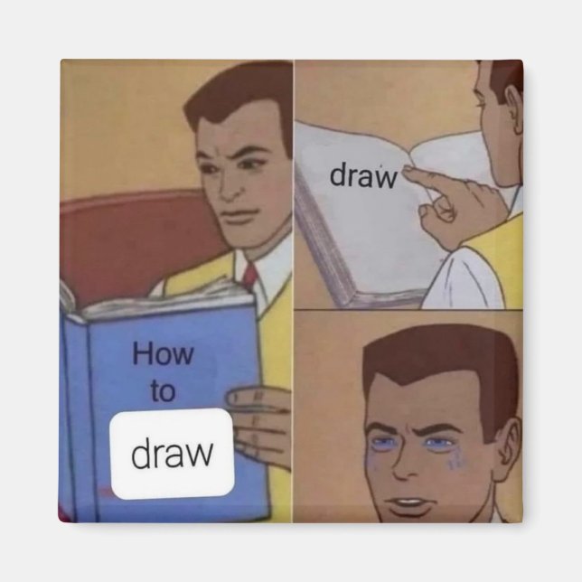 Imã Como Desenhar O Magnet (Frente)