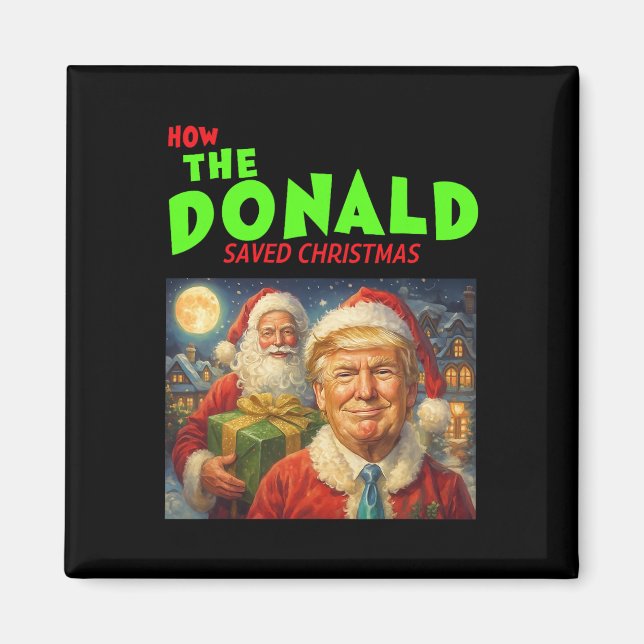 Imã Como Donald Trump Salvou o Natal  (Frente)
