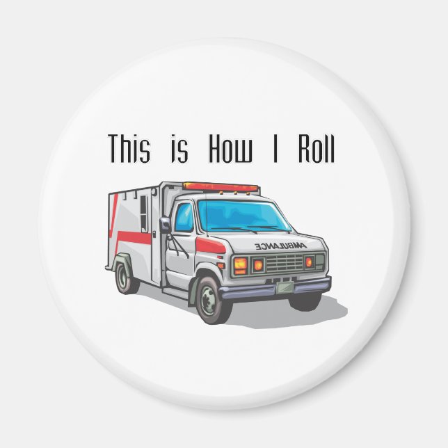 Imã Como eu faço a ambulância (Frente)