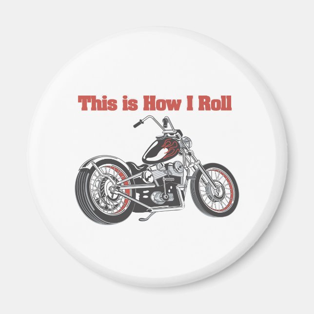 Imã Como eu giro (motociclo) (Frente)