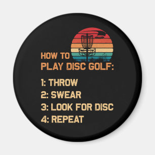 Imã Como Jogar Golf Disk Golf Disk