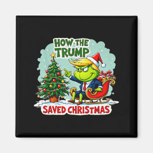Imã Como O Trump Salvou O Natal Engraçado Trump Natal