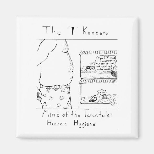 Imã Como os Insetos veem os humanos (Frente)