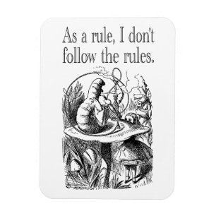 Ímã Como regra, não sigo as regras