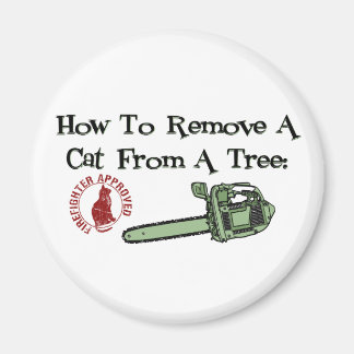 Imã Como remover um gato de uma árvore...