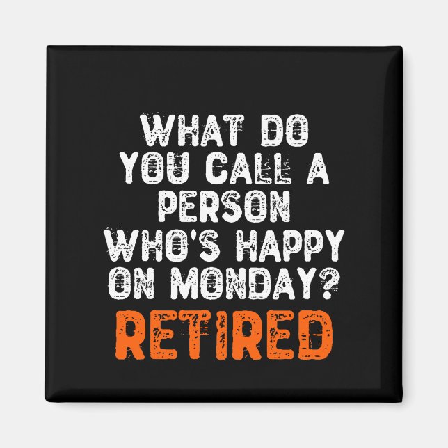 Imã Como se chama uma pessoa que está feliz na segunda (Frente)