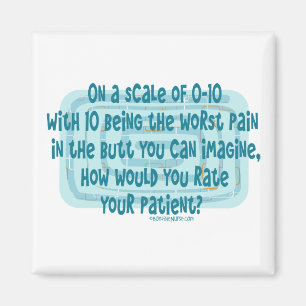 Imã Como taxa das enfermeiras seu paciente