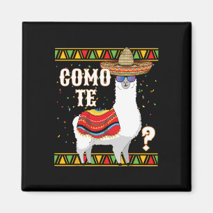 Imã Como Você Se Chama Chapéu Mexicano Engraçado Cinco