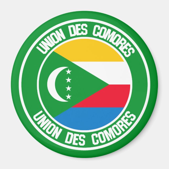 Imã Comores Round Emblem (Frente)