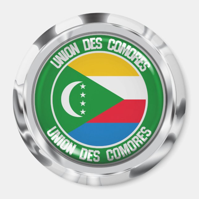 Imã Comores Round Emblem (Frente)