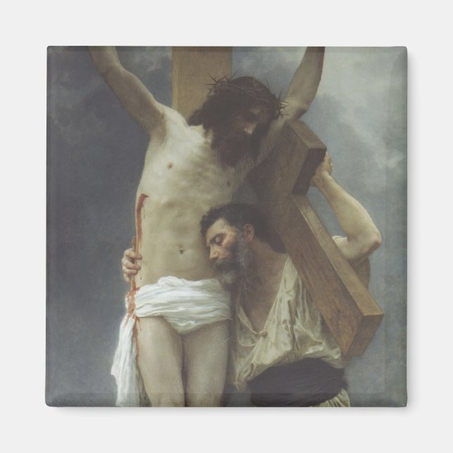 Imã Compaixão por William Bouguereau (Frente)