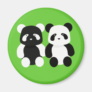 Imã companheiros de panda kawaii