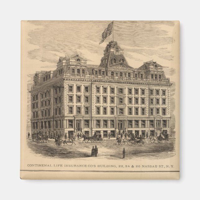 Imã Companhia de Seguros de Vida Continental (Frente)