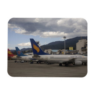 Ímã Companhias aéreas nacionais chinesas alinhadas em