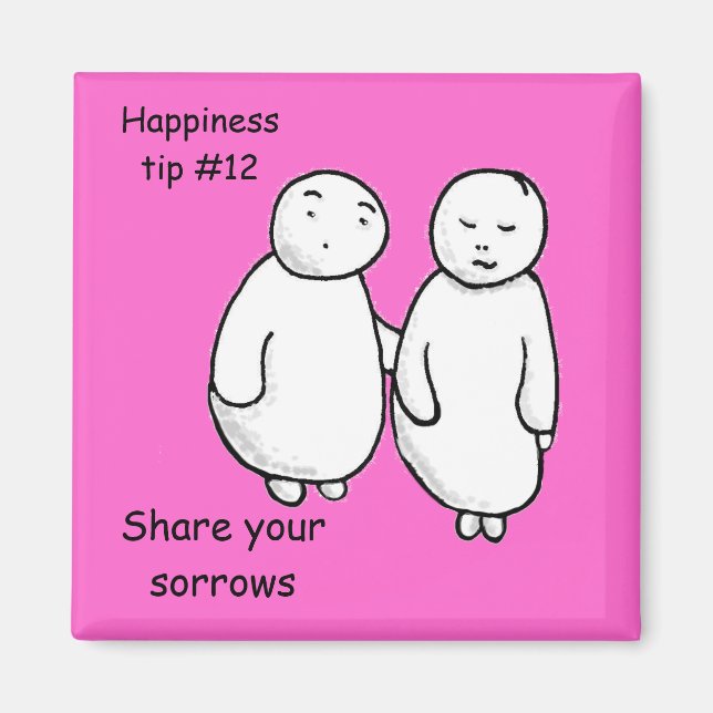 Imã compartilhar suas tristezas (Frente)