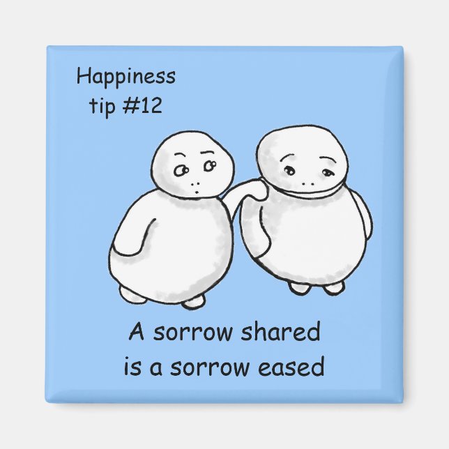 Imã compartilhar suas tristezas (Frente)