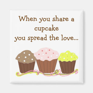 Imã Compartilhe um Cupcake ...