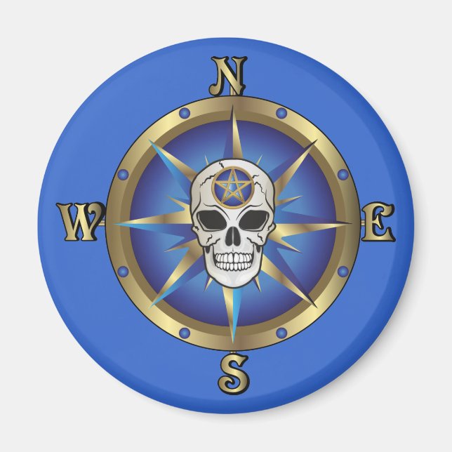 Imã Compass do crânio (Frente)