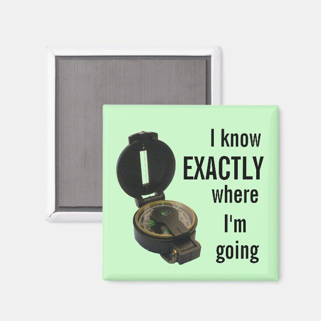 Imã Compass Magnet (Front/Back)