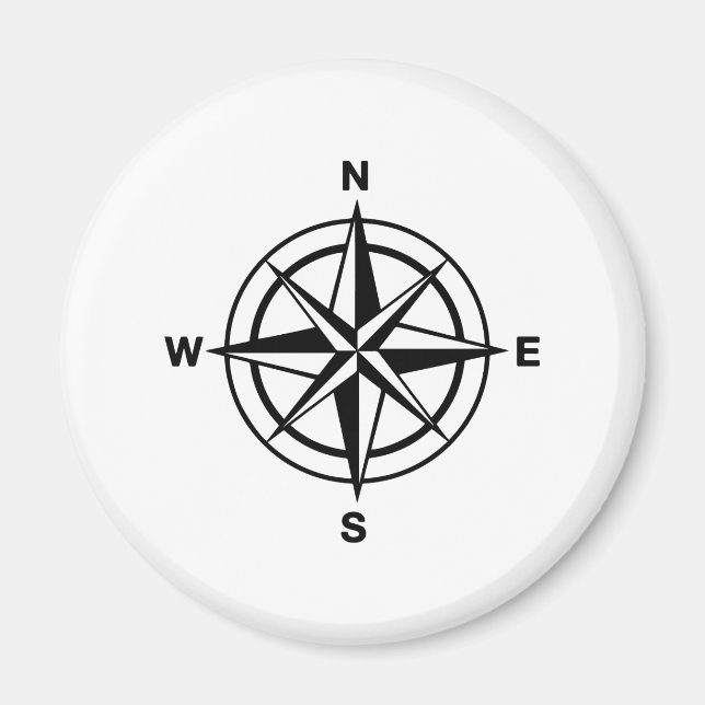 Imã Compass Náutico (Frente)