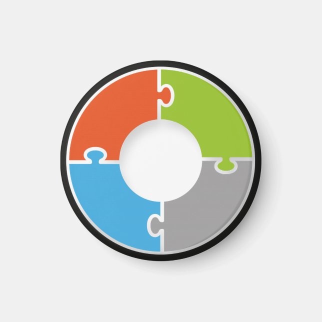 Imã Compatível com logotipo (Frente)
