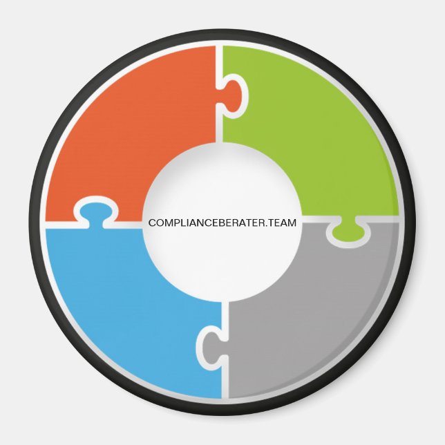 Imã Compatível com logotipo (Frente)