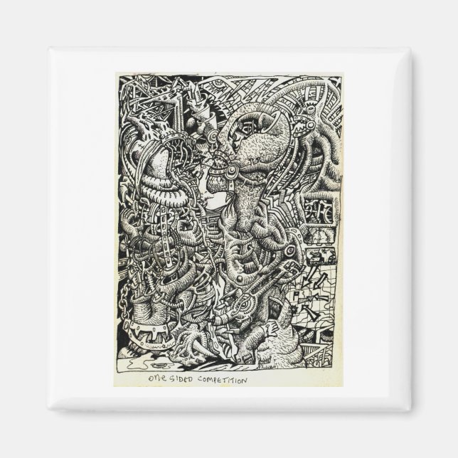 Imã Competição unilateral, de Brian Benson (Frente)