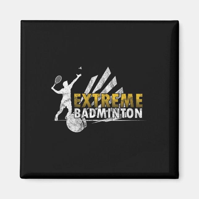 Imã Competitiva Extreme Badminton Game Competitive Pla (Frente)