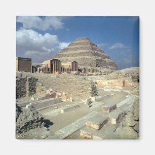 Imã Complexo de Djoser que inclui a pirâmide da etapa